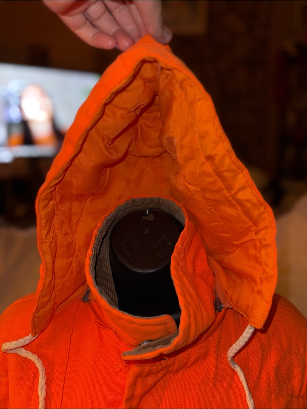 Vintage Sears Outdoorsman Canada Winter Jacket. Removable Hooded - Picture 5 of 14